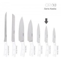 Cuchillo Alaska Cocina Hoja Acero Inoxidable 12 cm. Blanco Cuchillo Alaska Cocina Hoja Acero Inoxidable 12 cm. Blanco