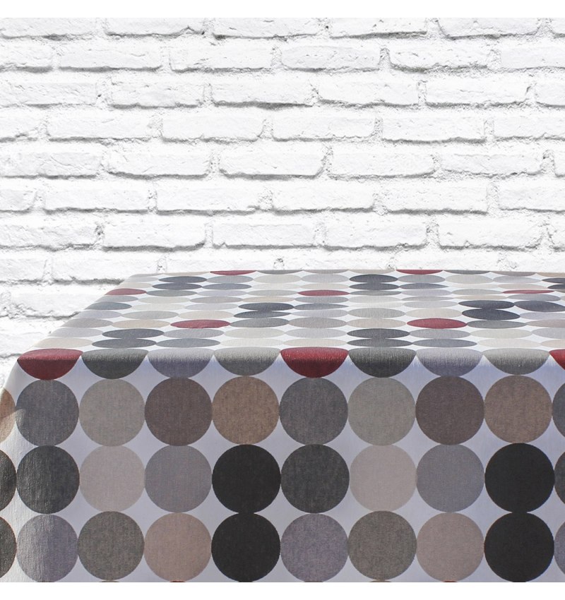 Mantel Antimanchas Dotts Rollo 1,4 x 25 metros.