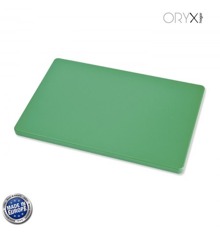 Tabla Cortar Polietileno 35x25x1,5 cm.  Color Verde