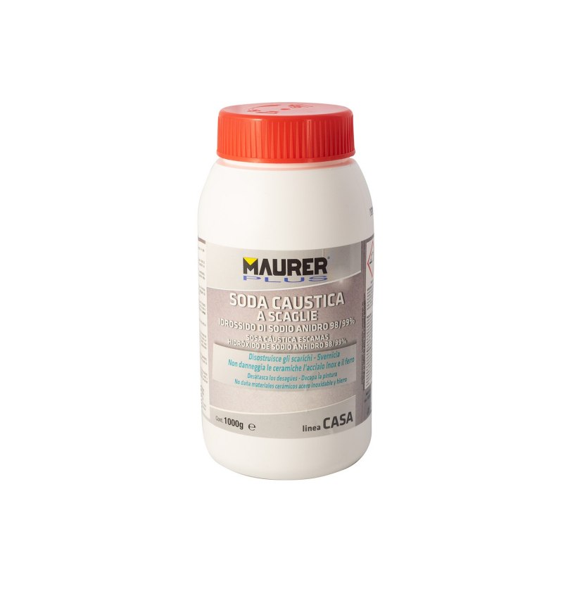 Sosa Caustica Escamas/perlas granuladas 98/99% 1kg