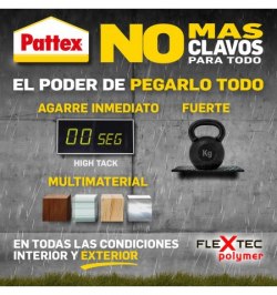 Nural Pattex No Mas Clavos Para Todo (Tubo 142gr)