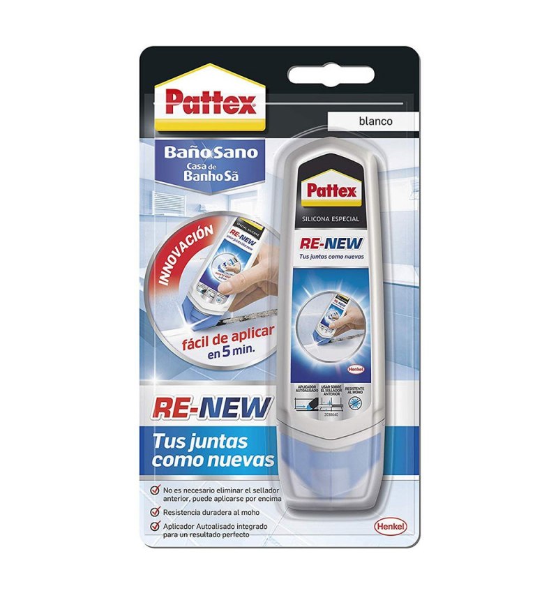 Nural Pattex Re New Juntas Baño (Bote 100 ml.)