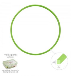 Anillo Silicona Para Recipiente Hermetico Cristal  850 ml.
