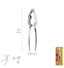 Pinzas Marisco y Cascanueces Cromadas