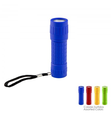 Linterna Led Soft Touch 80 Lumenes Colores Surtidos