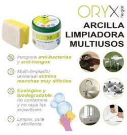 Arcilla Limpiadora Multiusos Tarro 500 gramos.