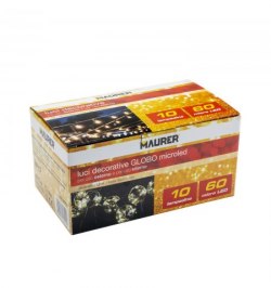 Luces Navidad Jardin Decorativas 10 Bombillas Globo (IP44)