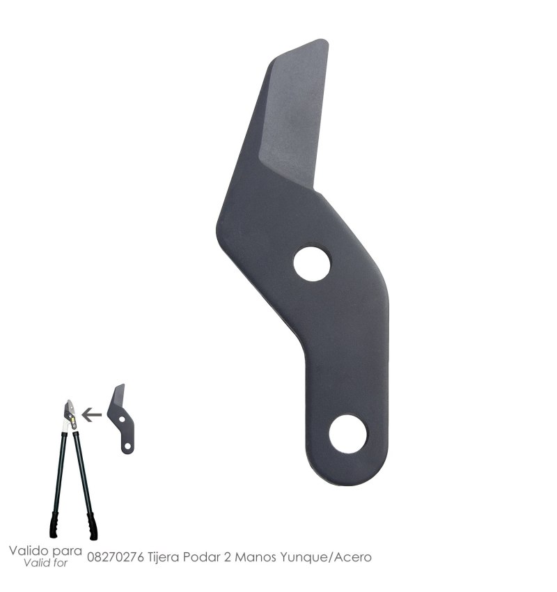 Hoja Recambio Tijera Yunque 08270276 Tijera Podar 2 Manos Yunque/Acero