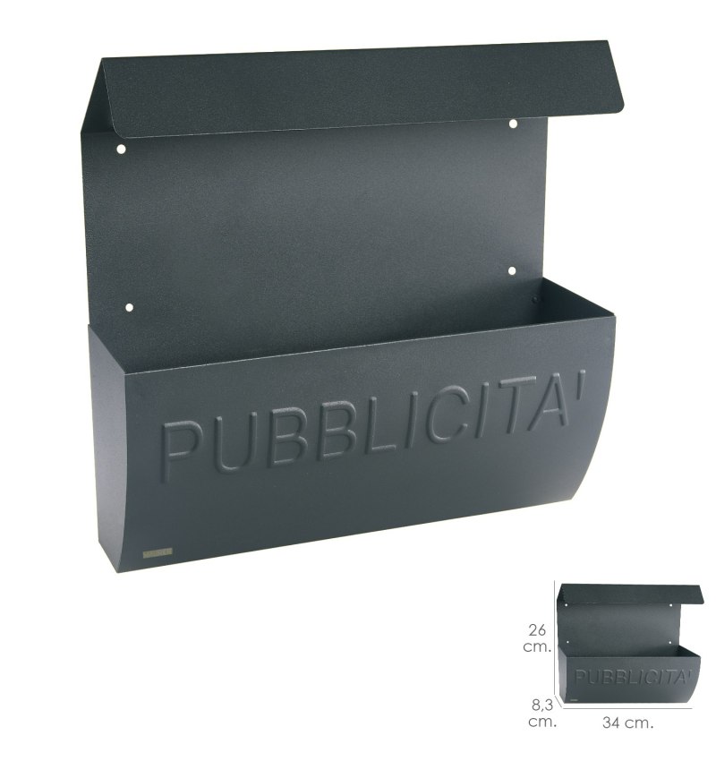 Cesta Publicidad con Tejado 340 x 260 x 83 mm.