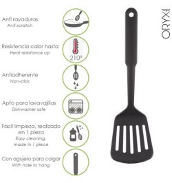Espatula Rasera Cocina Nylon Basic 32,5 x 9 cm.