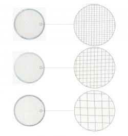 Harinero Tamizador Acero inoxidable Ø 20 cm. Con 3 Mallas Intercambiables