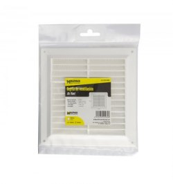 Rejilla Plastico Sobreponer Con Malla Posterior 17x17 cm.