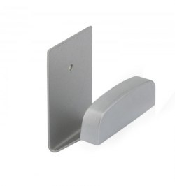 Colgador Percha Adhesivo Acero Inoxidable Color Gris Colgador Percha Adhesivo Acero Inoxidable Color Gris
