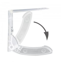 Sujeta Manteles Transparentes Con Muelle Extrafuerte 4 Piezas