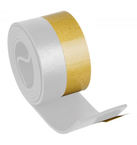 Burlete Umbral Autoadhesivo PVC Flexible Blanco
