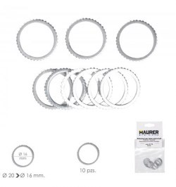 Adaptadores / Reductores Disco Corte Madera Ø 20 a Ø 16 mm. (Bolsa 10 piezas)
