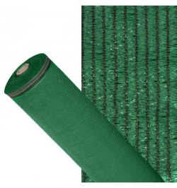 Malla Sombreo 90%, Rollo 1 x 50 metros, Reduce Radiación, Protección Jardín y Terraza, Regula Temperatura, Color Verde Claro