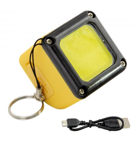 Linterna Led Recargable Con Iman 300 Lumenes Minicubo Recargable / Powerbank