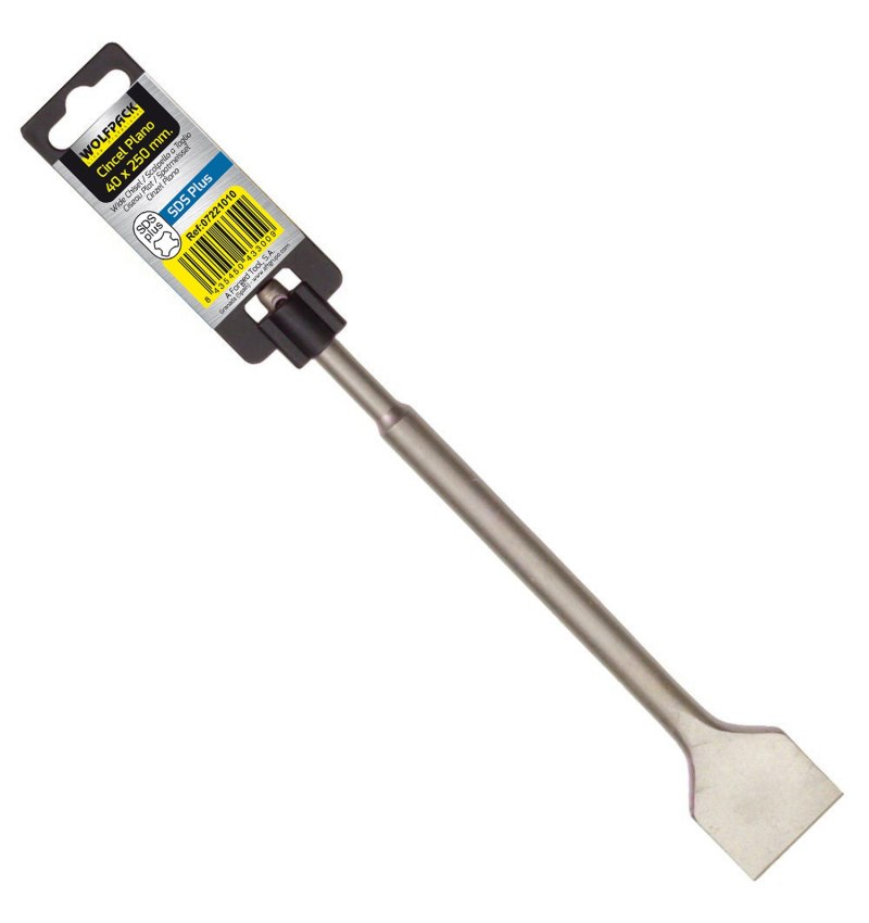 Cincel Martillo SDS PLUS Plano 40x250 mm.