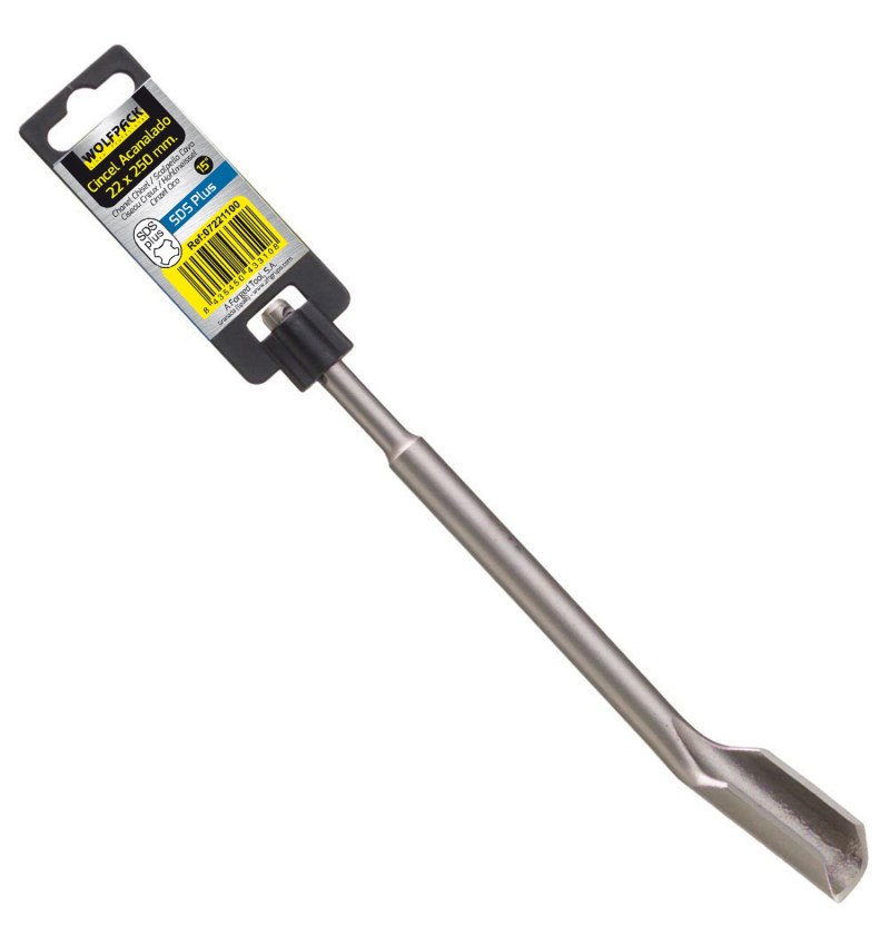 Cincel Martillo SDS PLUS Acanalado 22x250 mm.