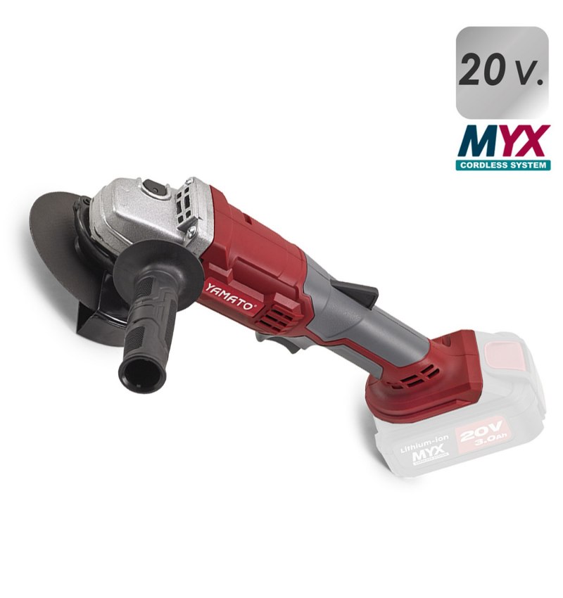 Amoladora 20 Voltios 10.000 R.P.M. Disco Ø 115 mm. Sin Bateria