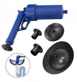 Desatascador Profesional Pistola Con Aire Comprimido