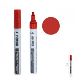 Rotulador Marcador Obra Profesional Pintura Permanente Rojo