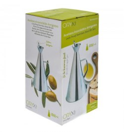 Aceitera  Acero Inoxidable Antigoteo 1000 ml.
