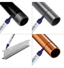 Rotulador Marcador Obra Profesional Pintura Permanente Azul Oscuro