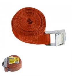 Cinta Amarre con Trinquete. Longitud de 2,5 mt x Ancho 25mm. 1 unidad.