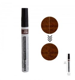 Rotulador Profesional Retoque Madera Color Nogal Oscuro