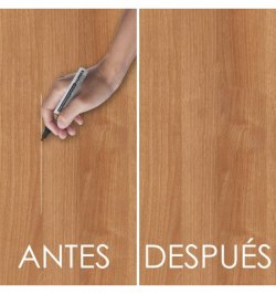 Expositor Rotuladores Retoque Madera 24 piezas.