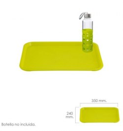 Bandeja Plastico Mediana 35x24 cm.
