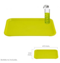 Bandeja Plastico Grande 41.5x31 cm.