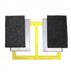 Alfombra Desinfectante Zapatos Con Secado 80x60 cm. uso Profesional / Domestico