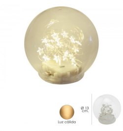 Luces Navidad Esfera 20 Leds Centro Mesa