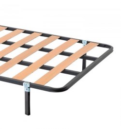 Juego Patas Somier Cuadradas (4 Unidades) Tubo 30x30 mm. para Somier / Bastidor De 40 mm.