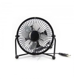 Ventilador Sobremesa Ø 10 cm. Funcionamiento USB