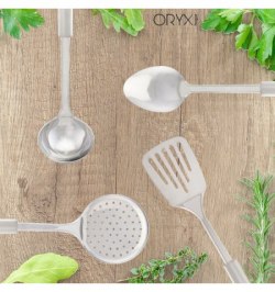Cucharon Cocina Acero Inoxidable 9x33,5 (Alt.) cm.