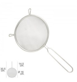 Colador Acero Inoxidable Basic Ø 16 x 30,5 (Alt.) cm.