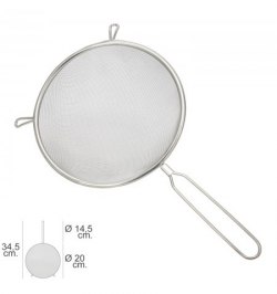 Colador Acero Inoxidable Basic Ø 20 x 34,5 (Alt.) cm.