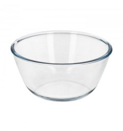 Bol De Cristal, Ideal Para Mezclas. Capacidad  1,5 Litros.