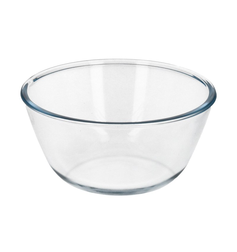 Bol De Cristal, Ideal Para Mezclas. Capacidad  1,5 Litros.