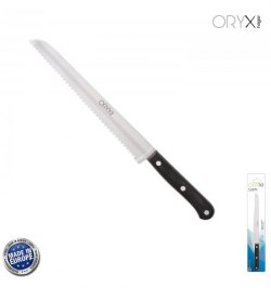 Cuchillo Grenoble Panero Hoja Acero Inoxidable 20 cm. Negro