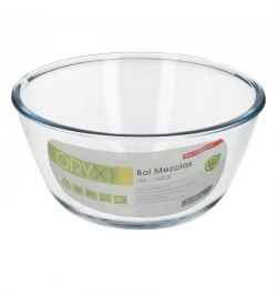 Bol De Cristal, Ideal Para Mezclas. Capacidad  2 Litros.