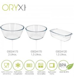 Bol De Cristal, Ideal Para Mezclas. Capacidad  2 Litros.