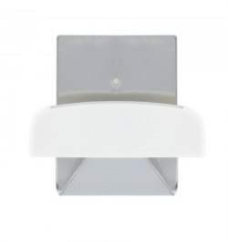 Colgador Percha Adhesivo Acero Inoxidable Color Metalizado / Blanco Colgador Percha Adhesivo Acero Inoxidable Color Metalizado / Blanco
