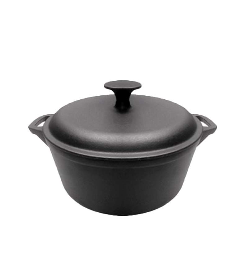 Cazuela De Hierro Fundido Esmaltada Ø 24 cm. con Asas