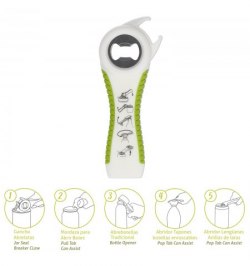 Abre Latas /  Botellas / Botes Multifunción 5 en 1