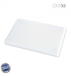 Tabla Cortar Polietileno 35x25x1,5 cm.  Color  Blanco